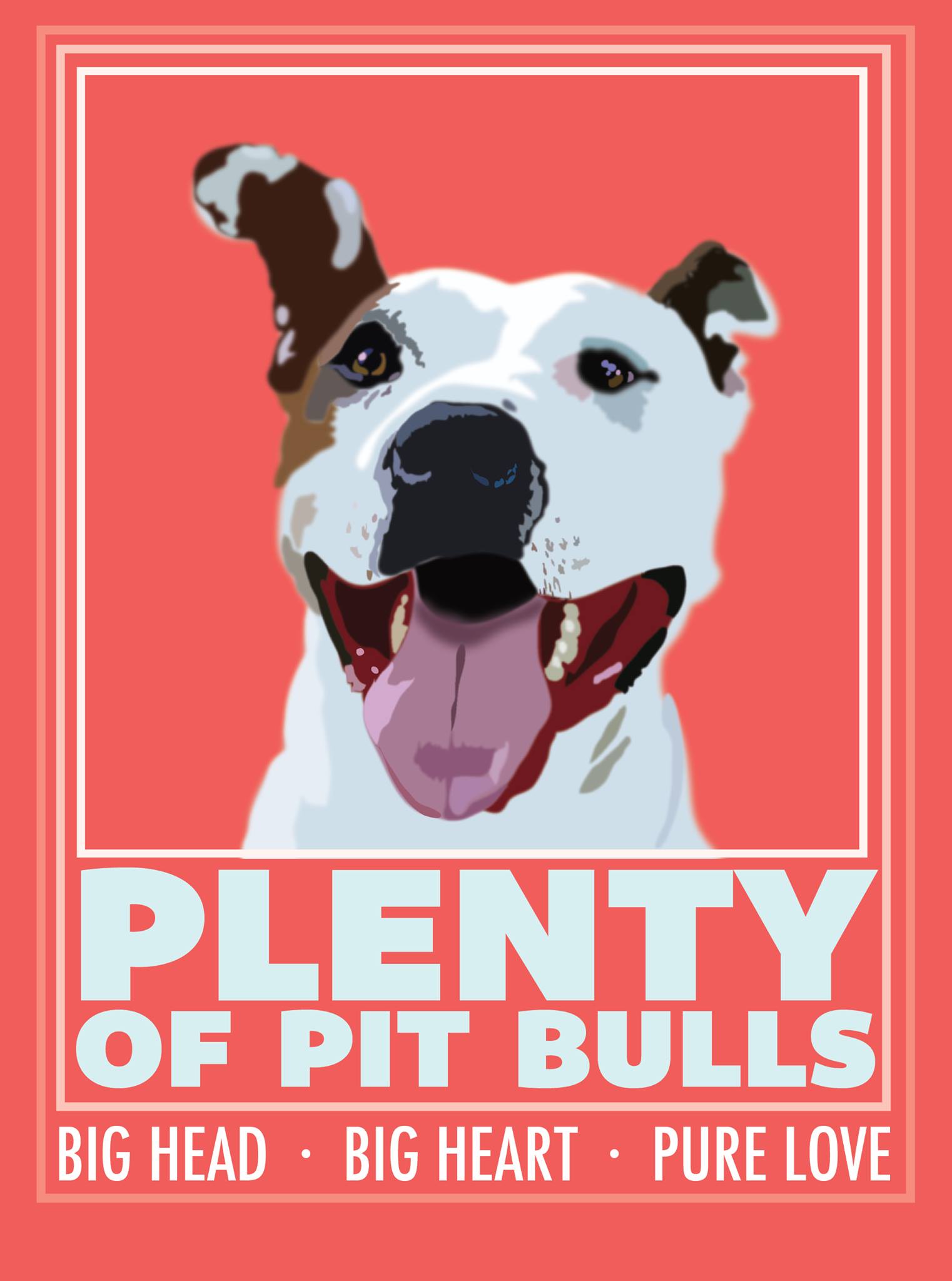 Plenty of Pit Bulls